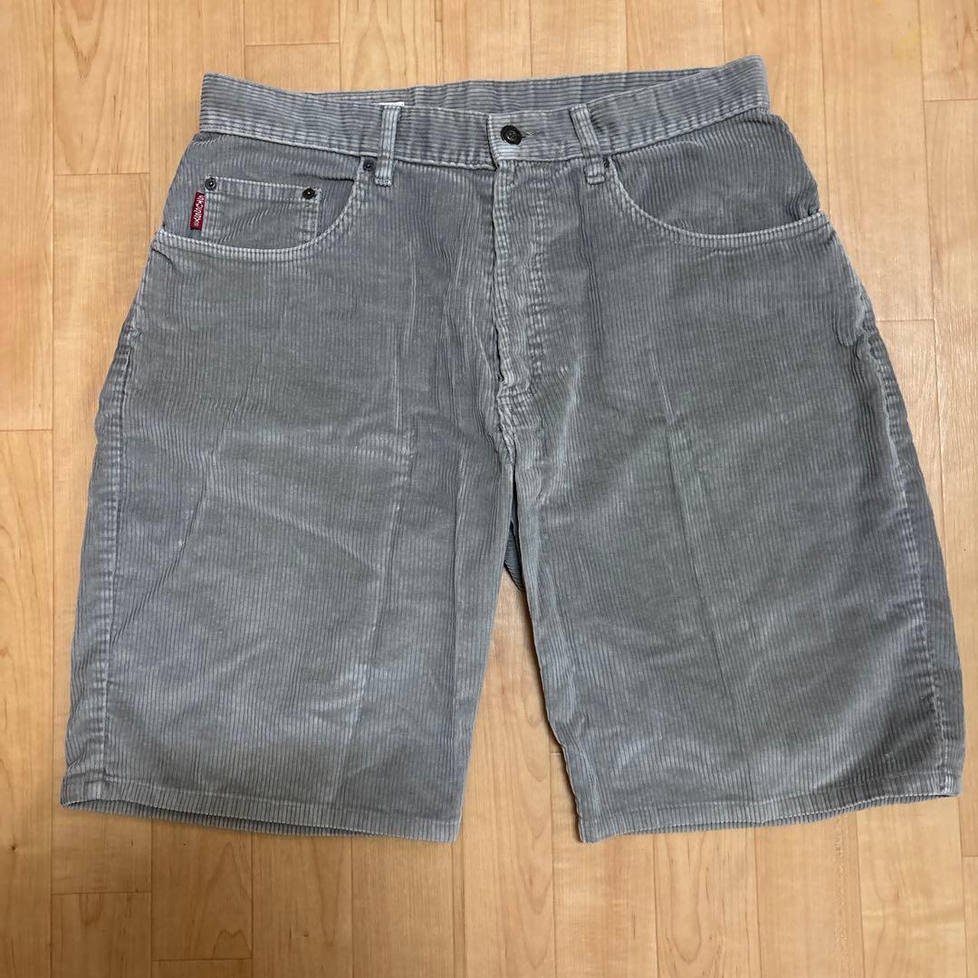 34stussy corduroy big ol ショートパンツ　ストリート