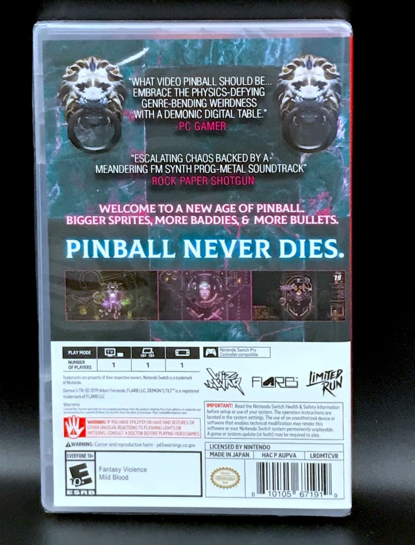 Demon's Tilt デーモンズティルト Demon`s Demon