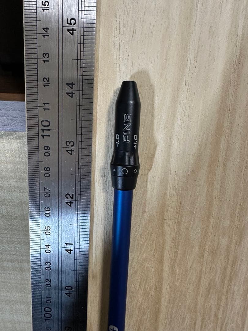 極美品 24 ベンタスブルー 5X ドライバーシャフト　ピン Ping