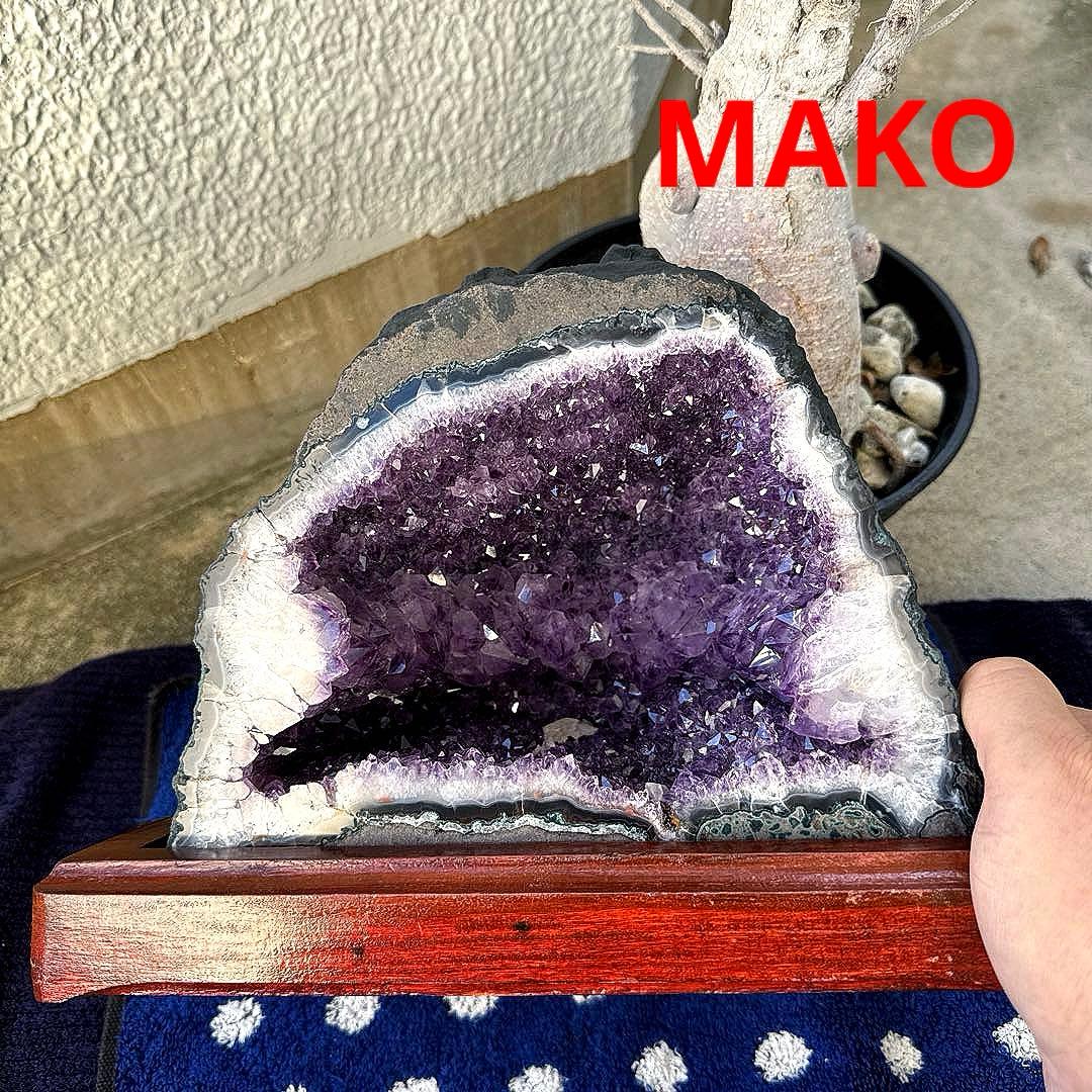 M1820☆アメジストドーム5.4Kg☆ブラジル産☆天然石☆N51003-A