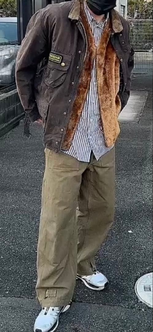 で*ぶ様 年明け特別出品　フランス軍　モーターサイクルパンツ　前期