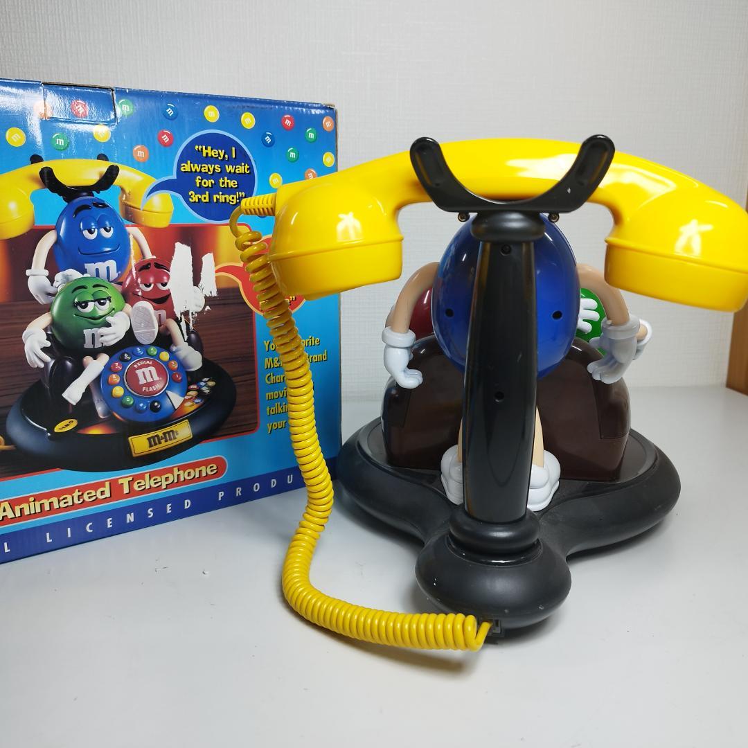 M&M's エムアンドエムズ 電話機 アンティーク インテリア 美品 IZ87