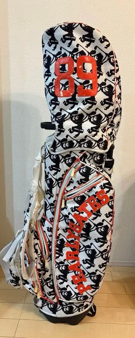 希少 ゴルフ キャディバッグ パーリーゲイツ PEARLYGATES 派手