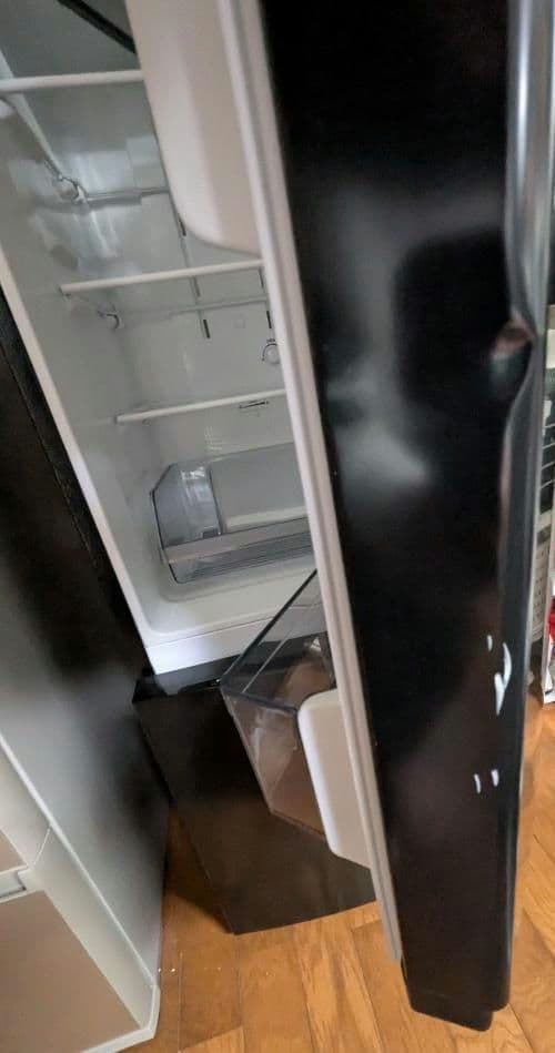 【2021年製】東芝 冷蔵庫 153L GR-T15BS(K) ブラッ