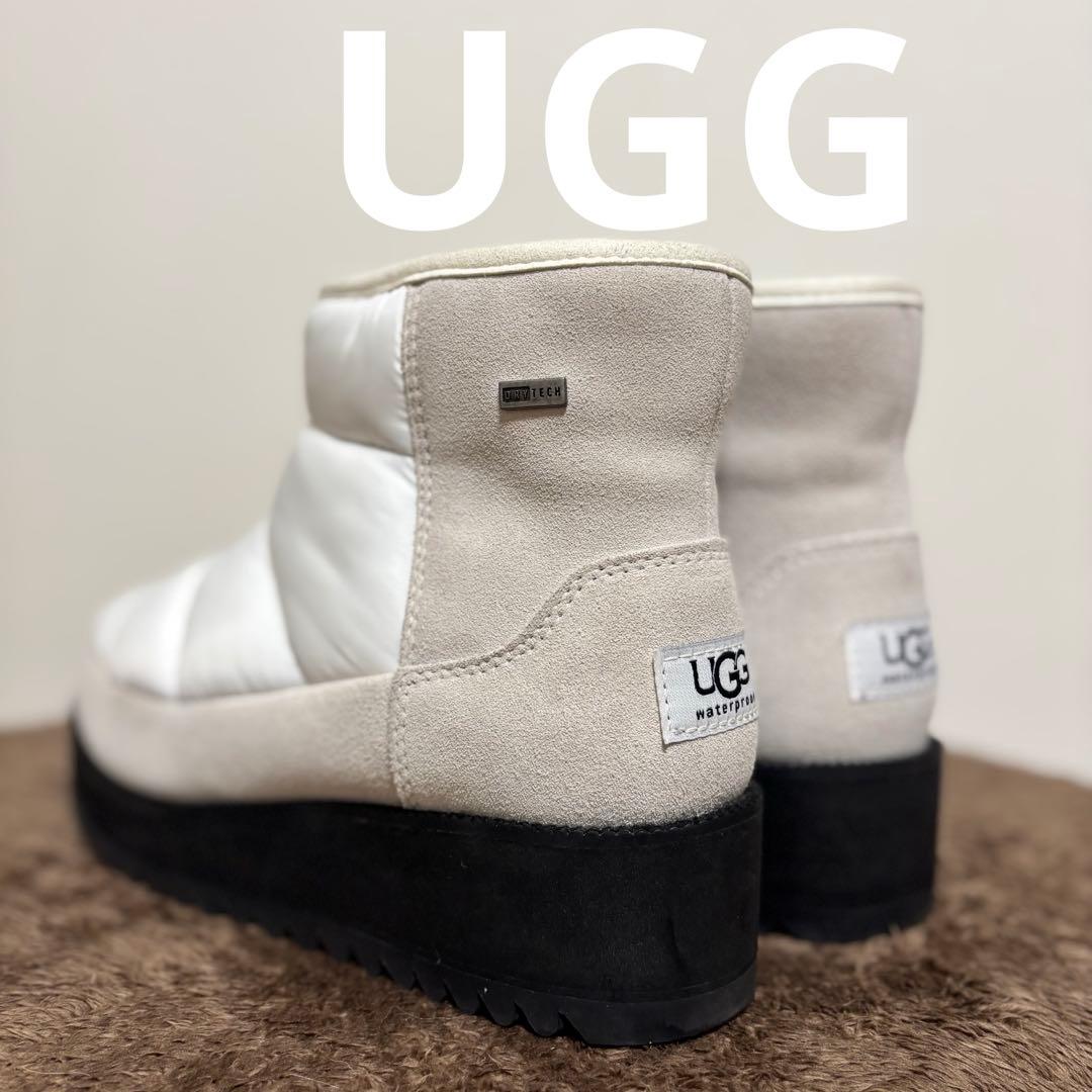 ＊*読様 UGG W RIDGE MINI ブーツ　厚底　防水　DRY TECK