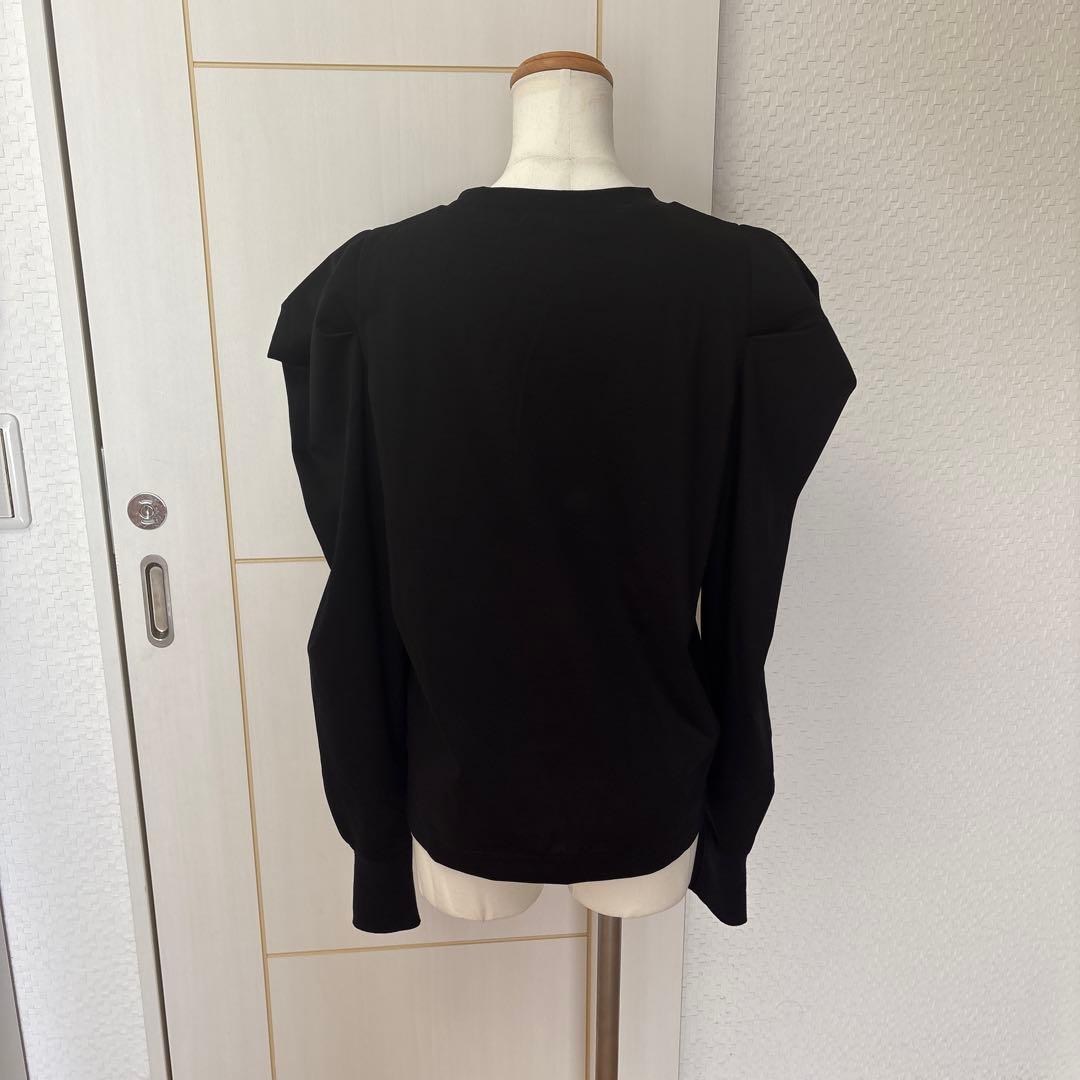 佐藤佳菜子SLOANE バブルのロンT ブラック