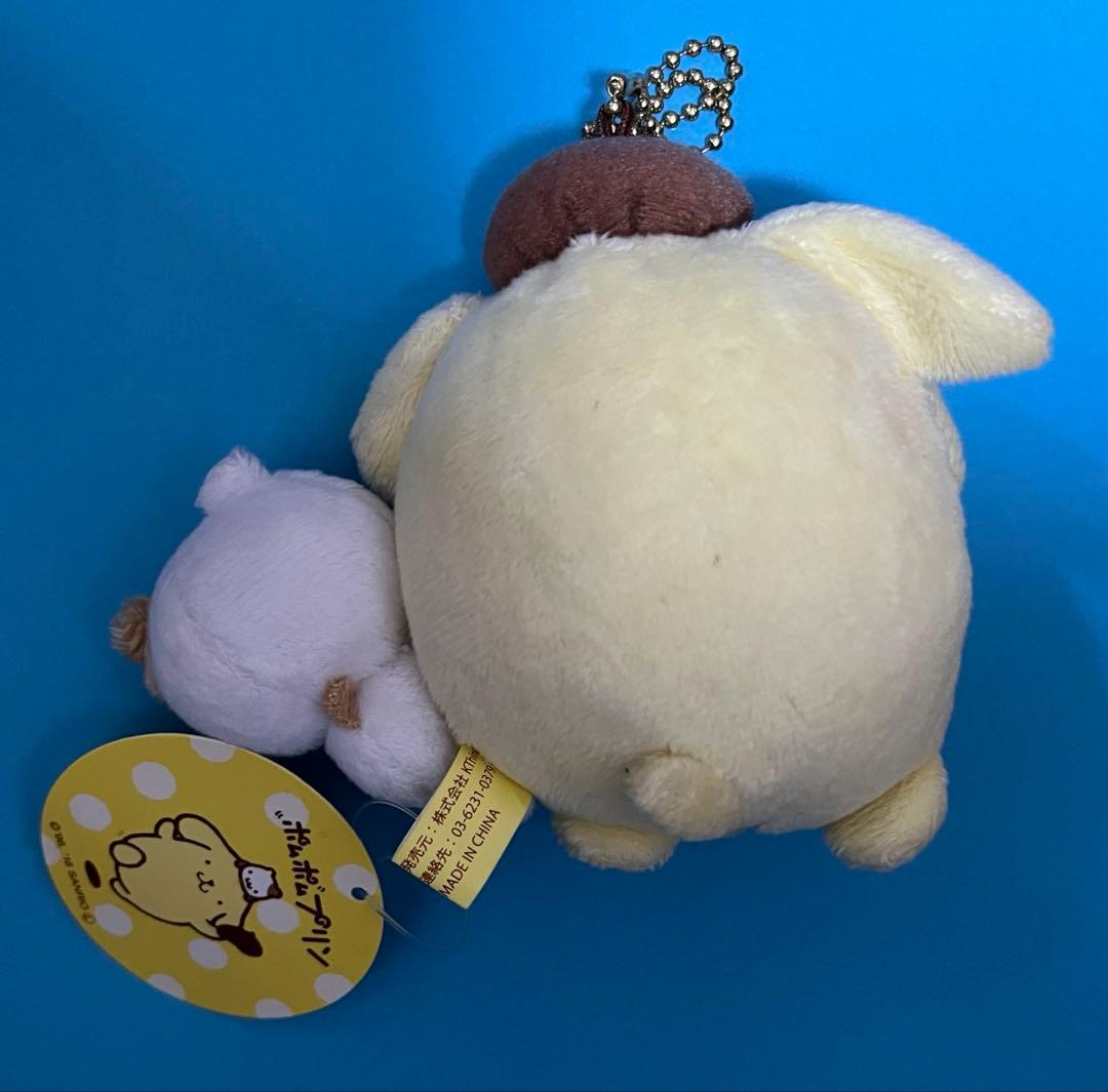 サンリオ ボムポムプリンプルプル くっつきマスコット マフィン キ一ホルダ一