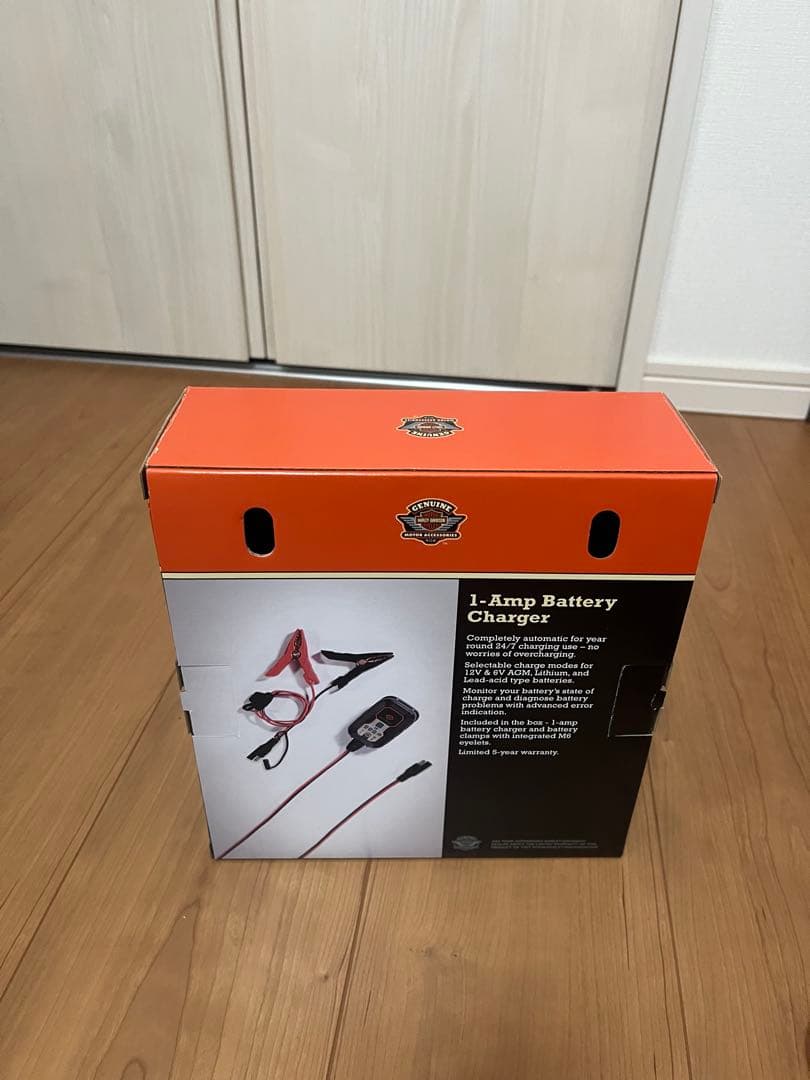 Harley-Davidson 1-Ampバッテリー充電器