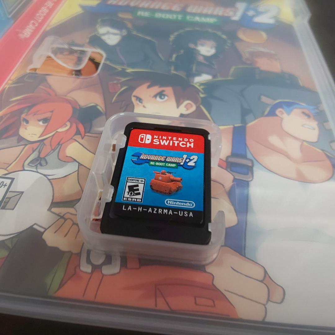 中古 海外 北米 アドバンスウォーズ 1 + 2 リブートキャンプ SWITCH