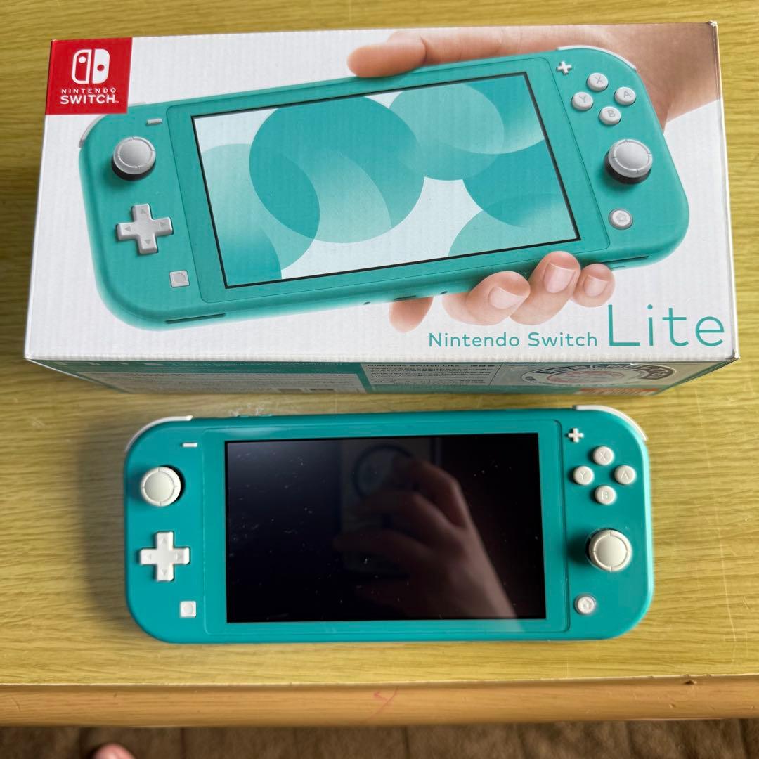 Nintendo Switch Lite ターコイズ　早い者勝ち