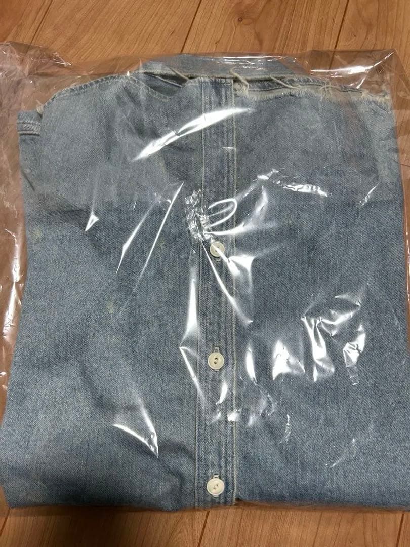新品ATTICK BY JOHNBULL USED DENIM SHIRTS