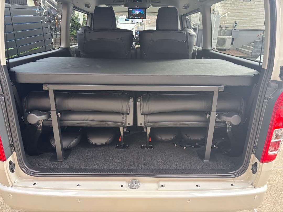 ファインテックツアラーミドルルーフ用　パイプ式ベッドキット