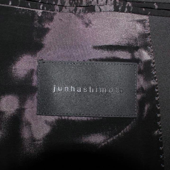 【junhashimoto】ジュンハシモト テーラードジャケット ブラック