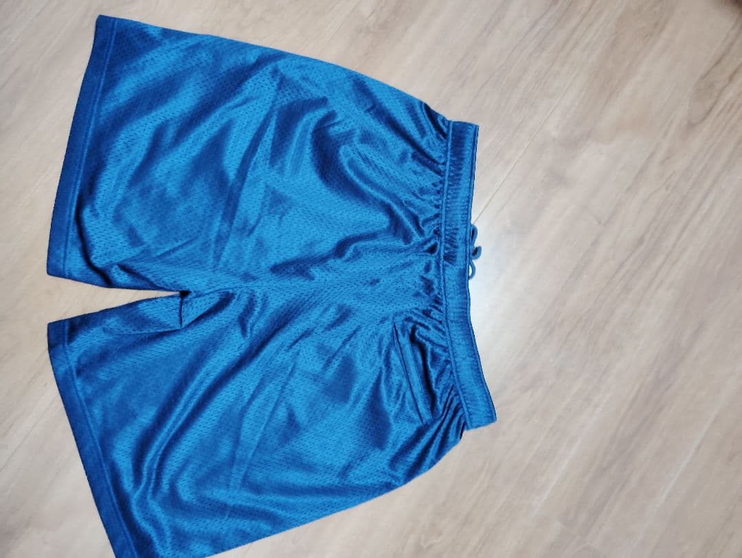 supreme small box　M メッシュハーフパンツ ネイビー