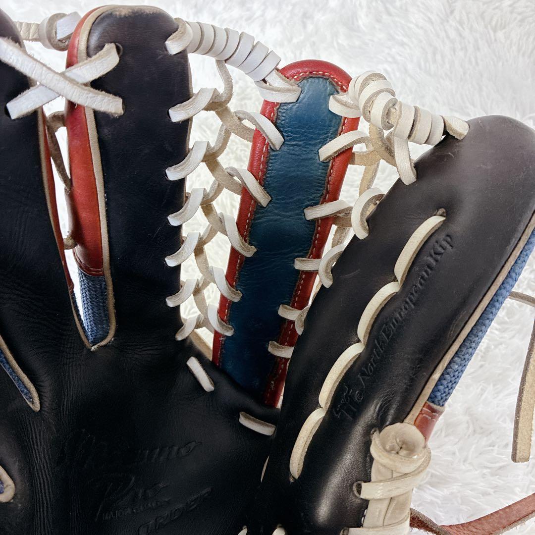 【左利き用】MiznoPro 硬式 内野手グローブ ノースヨーロピアンキップ