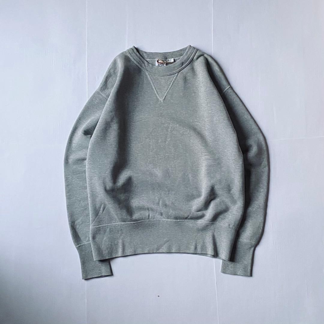 新品 BARNS ユニオンメイド クルーネックスウエット　日本製 JAPAN