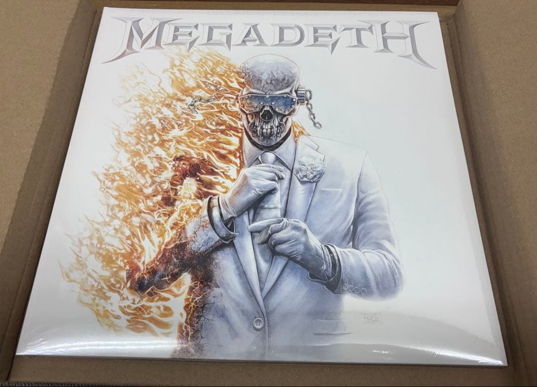 LP Megadeth メガデス × Kerrang! ケラング! サイン付き!