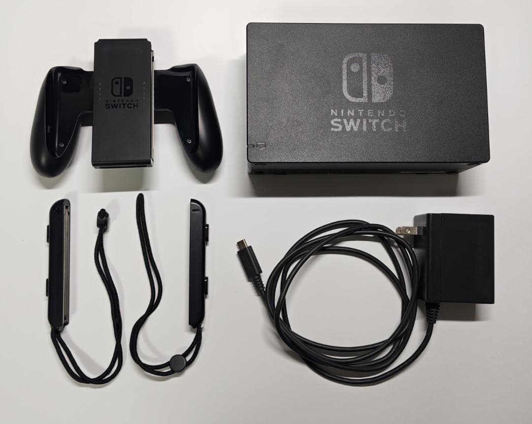 Nintendo Switch 本体　グレー　純正キャリングケース付き