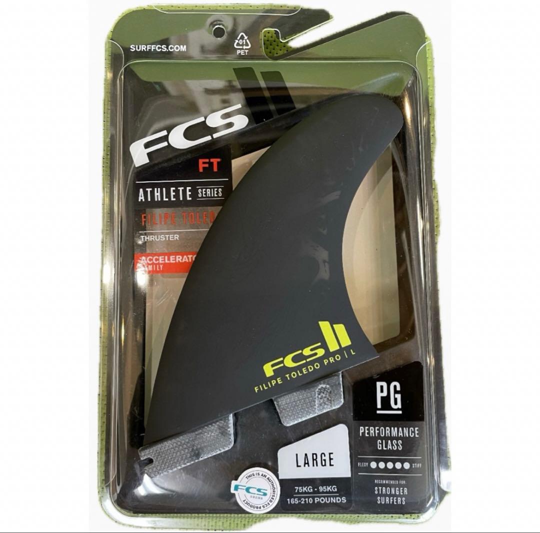 FCS II FILIPE TOLEDO TRI FIN SETスケルトン