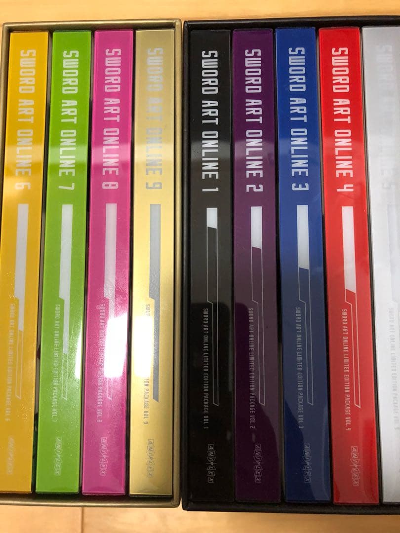 ソードアートオンライン一期全巻セット 収納ボックス付き