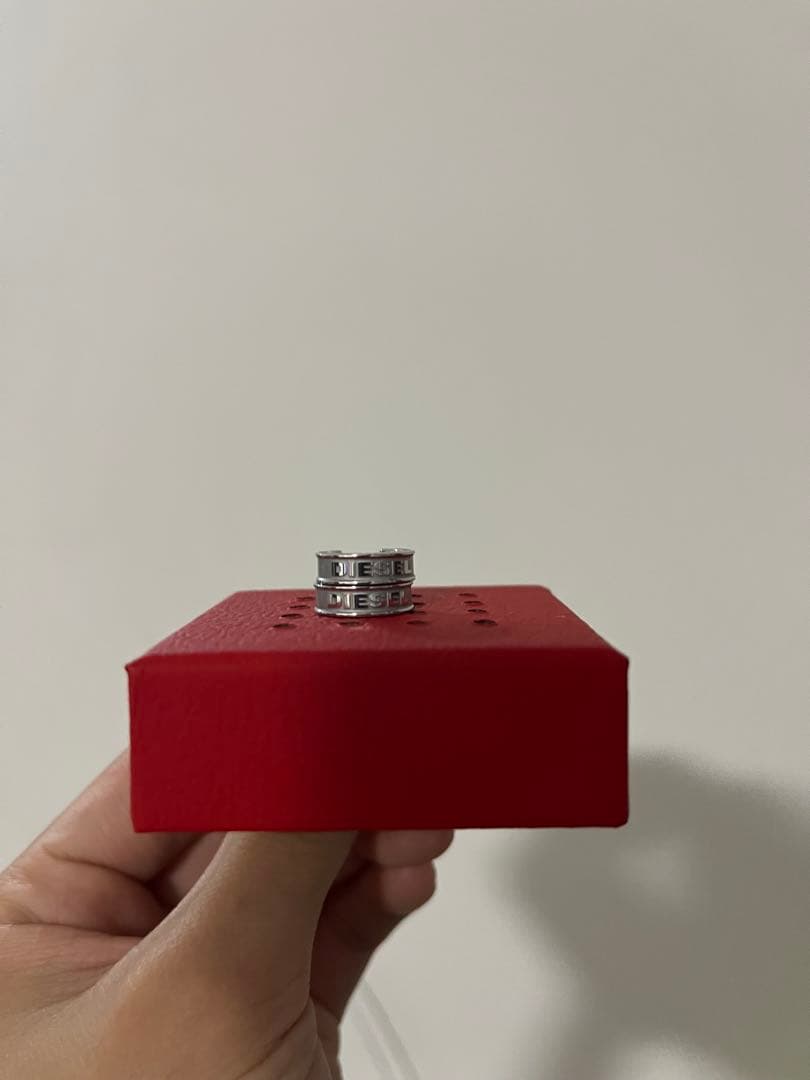 DIESEL リングピアス 2つセット