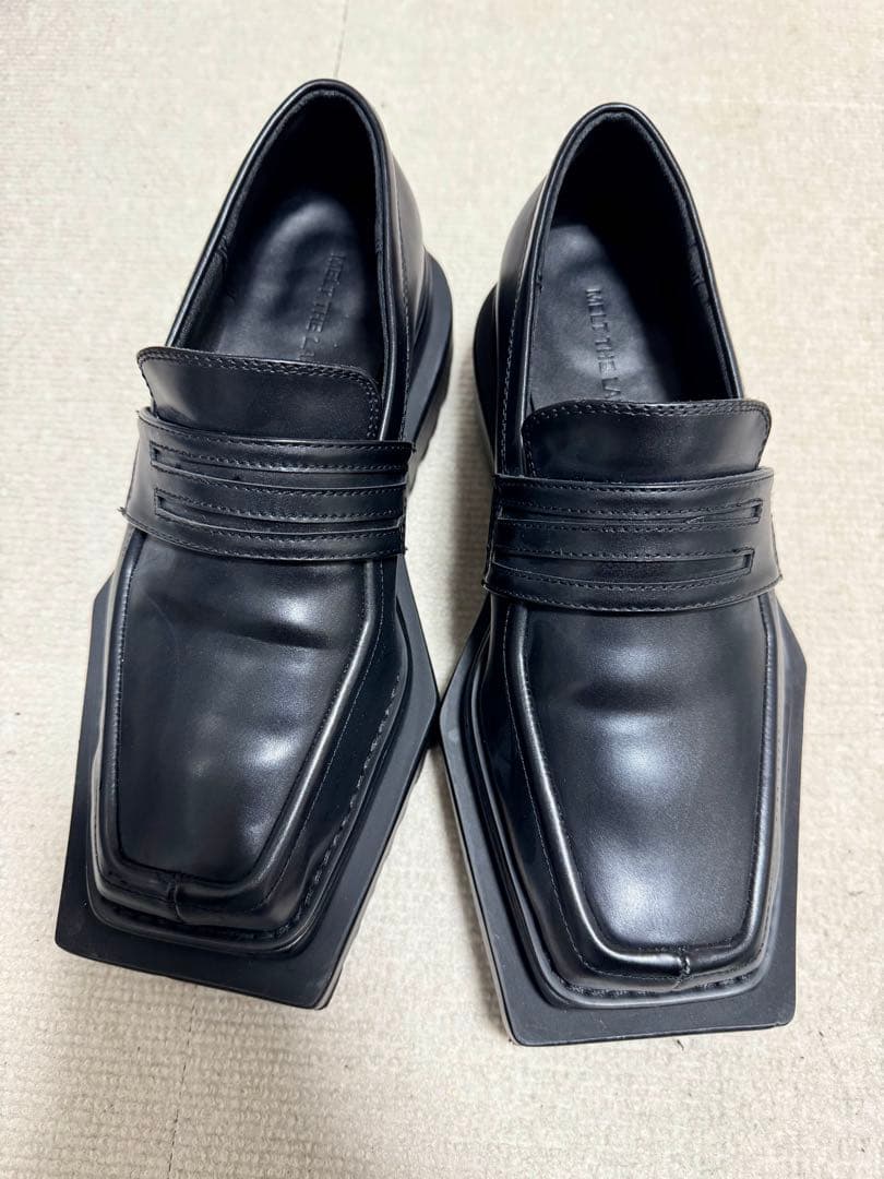 靴 MELTTHELADY square loafer 37