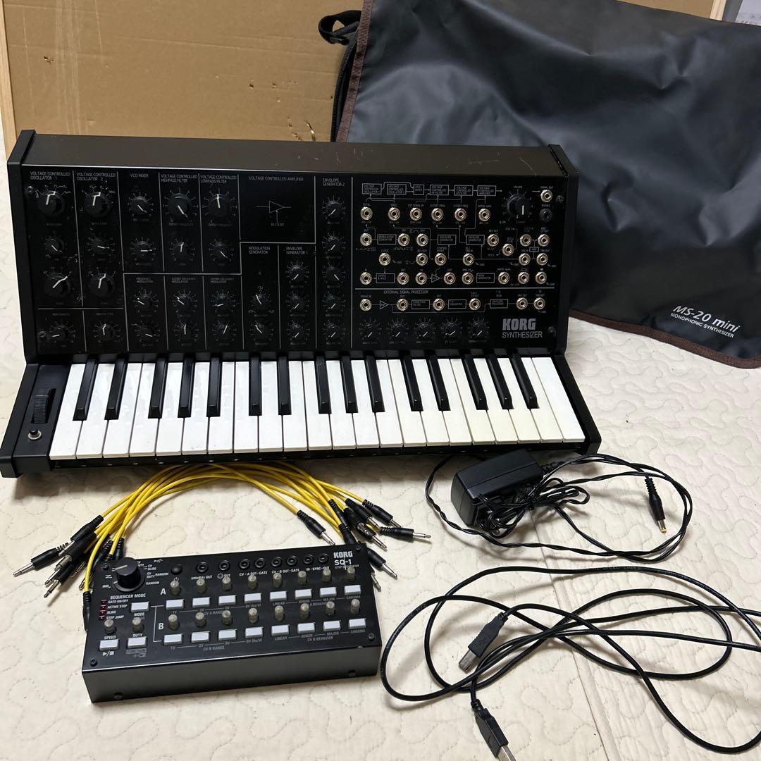 ちゃんわたさん様 KORG MS-20 mini & SQ-1
