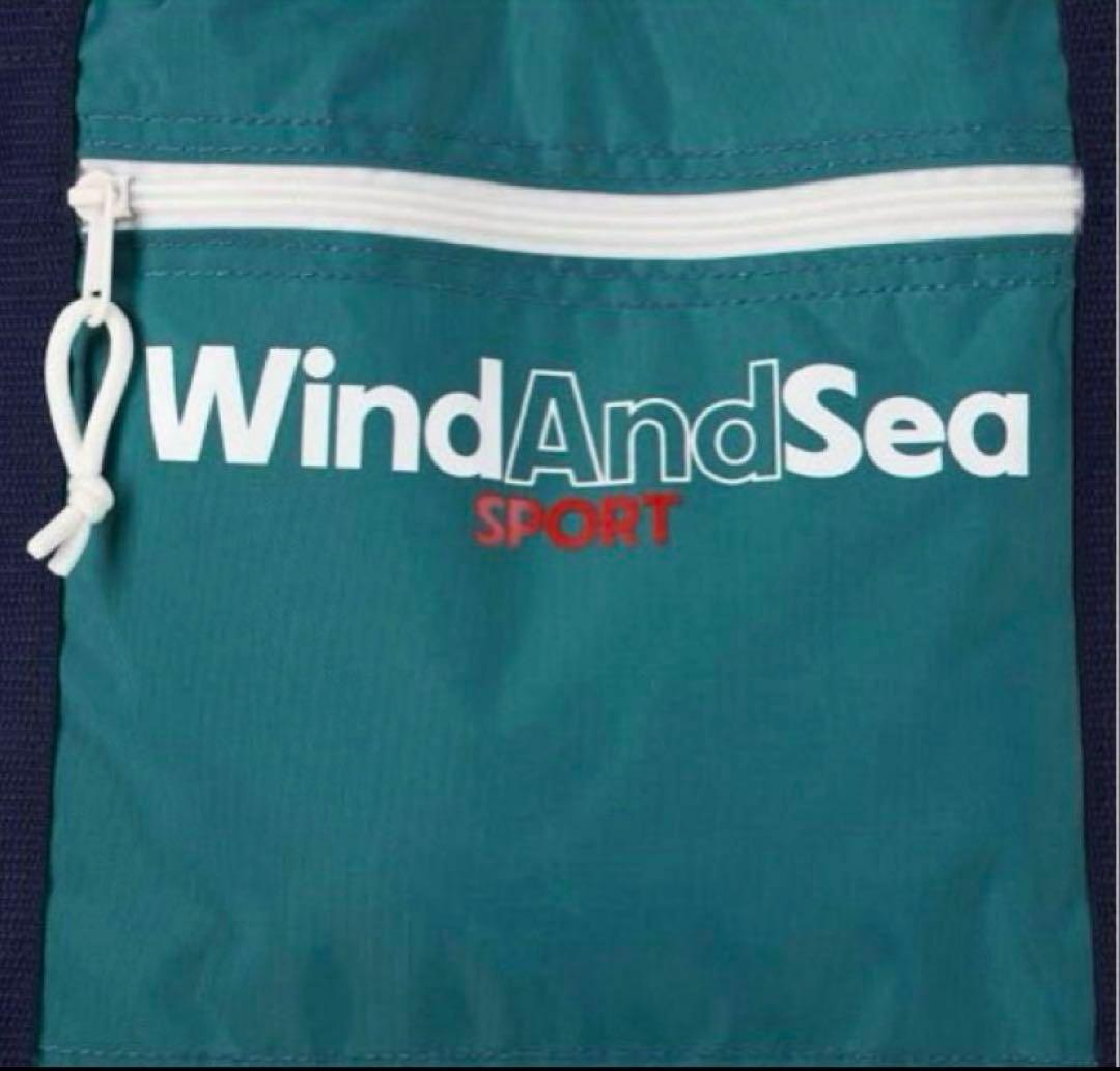 wind and sea WDS SPORT MESH BAG コバルトブルー