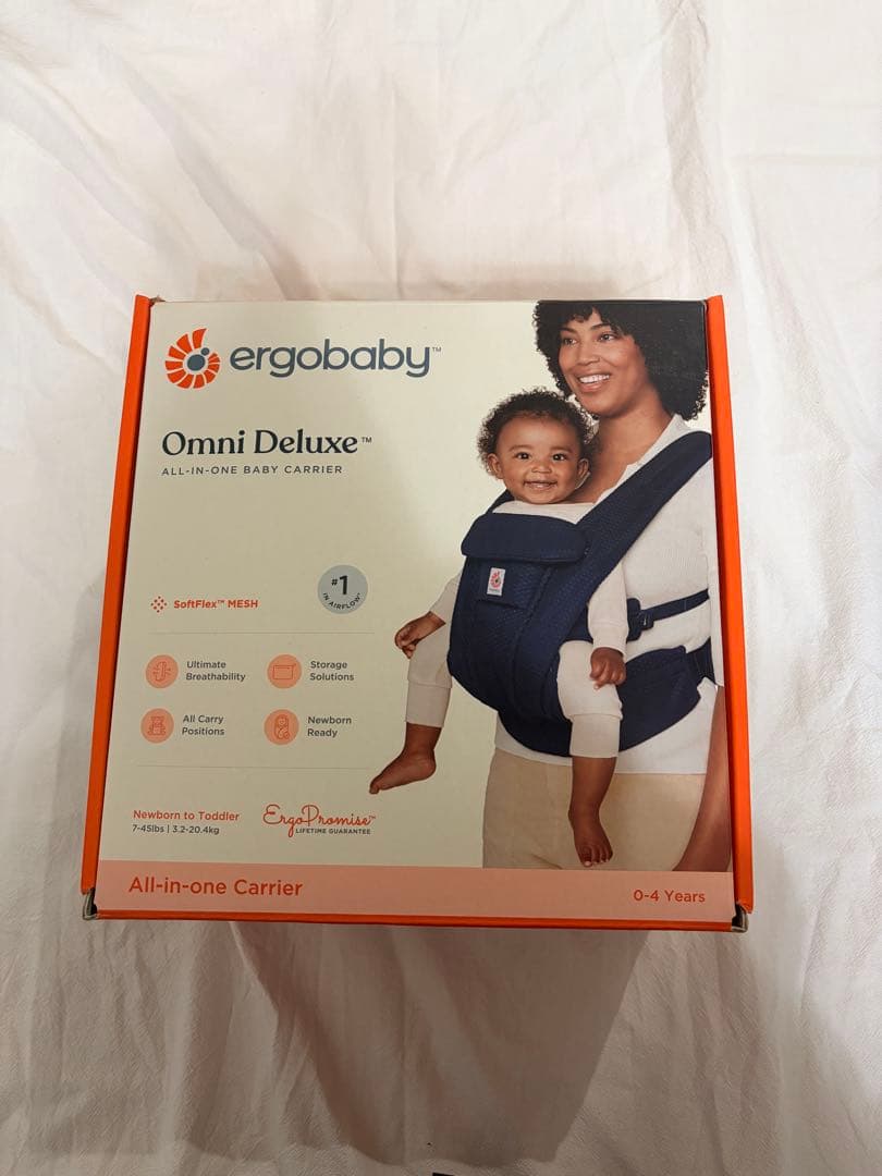 【試着のみ】Ergobaby Omni Deluxe 抱っこ紐 ネイビー