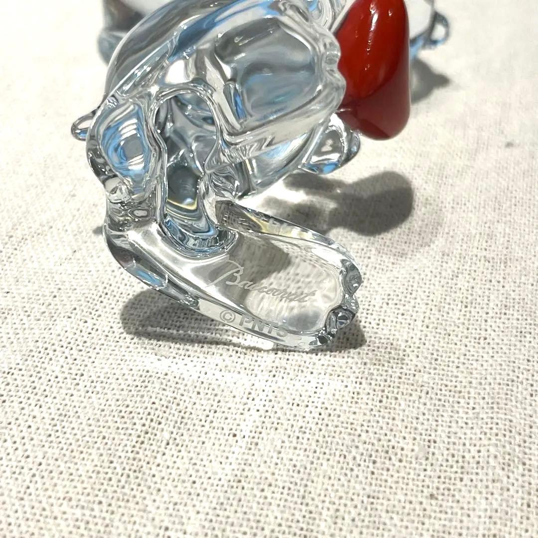 【美品】Baccarat スヌーピー ハート
