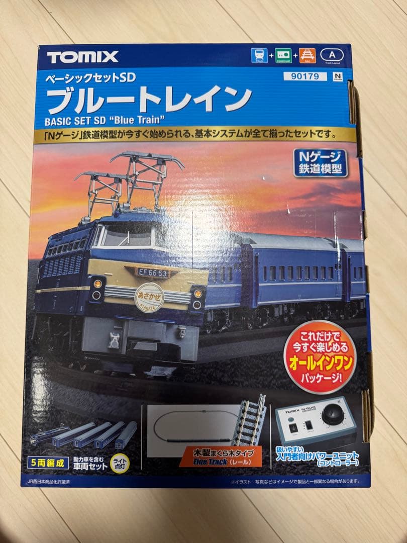 TOMIX 90179 ブルートレイン ベーシックセットSD