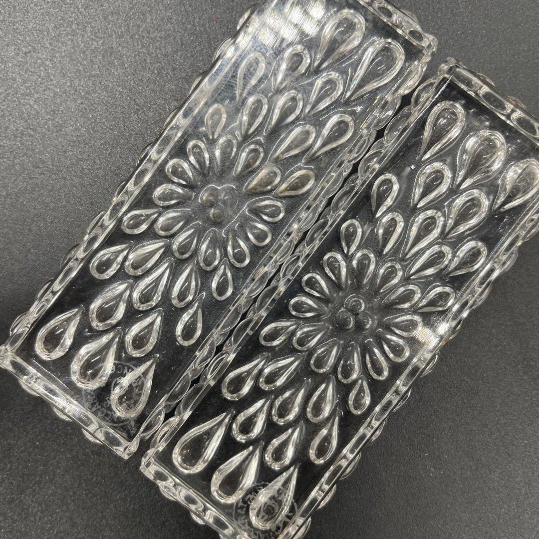 【極美品】 バカラ Baccarat ナイフレスト 12本セット 雫 箸置き