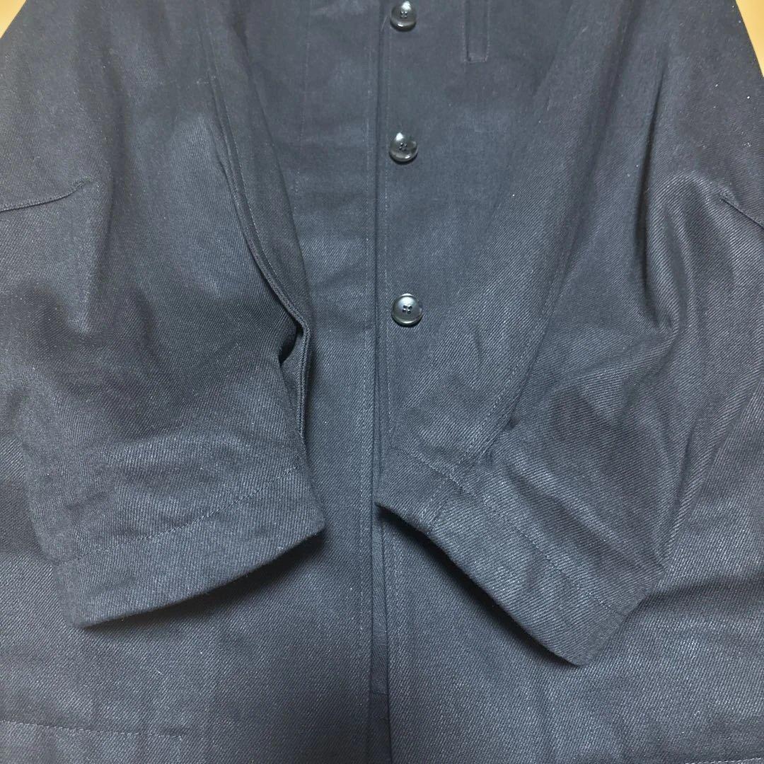 mame kurogouchi コード刺繍　デニムジャケット　ブラック