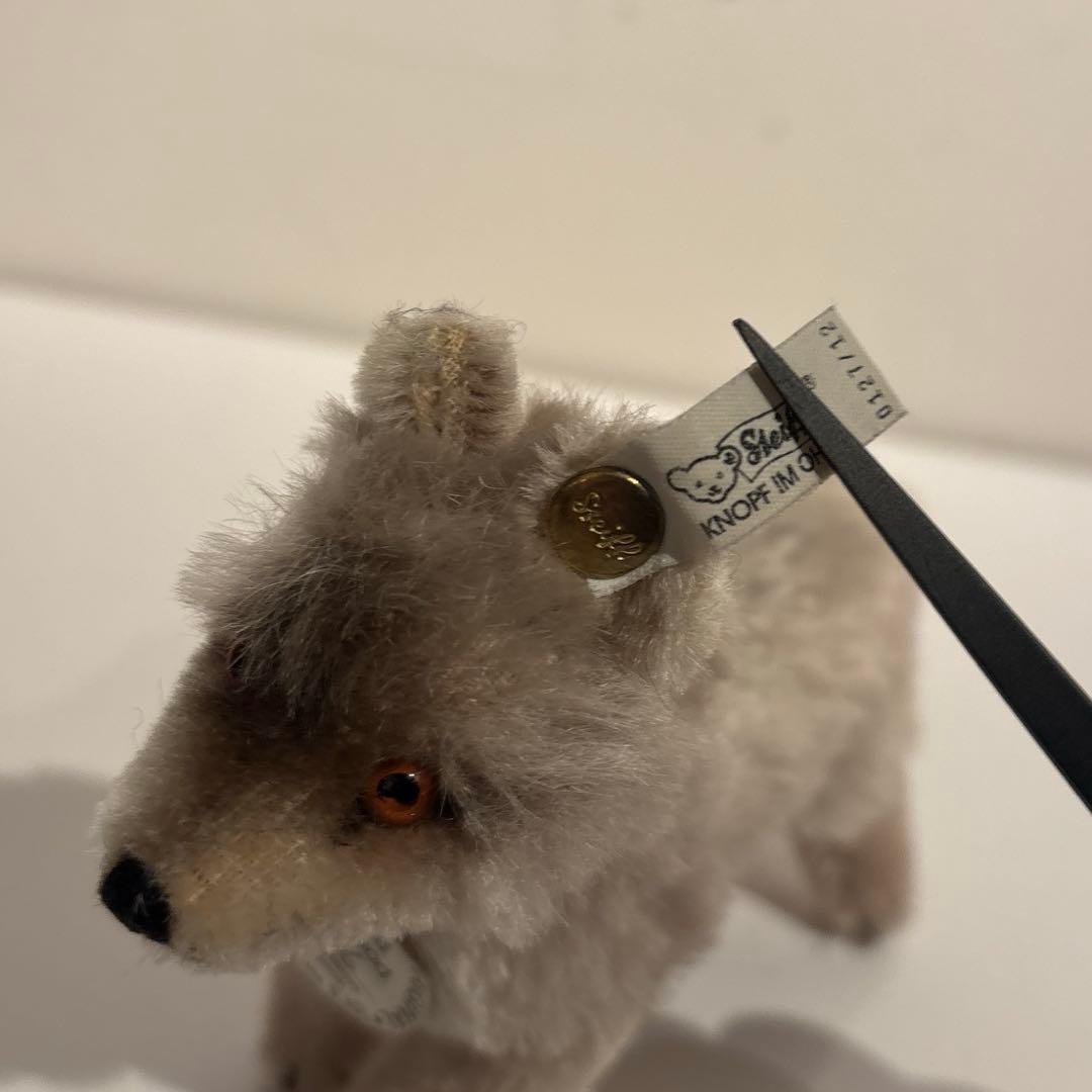 steiff wolf オオカミ　限定2000体　オールドシュタイフ　超希少