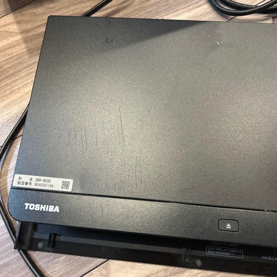 TOSHIBA REGZA DBR-W508 2018年製