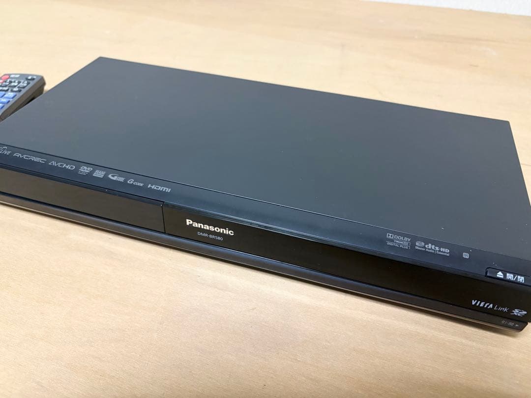 【美品】 パナソニック DMR-BR580 ブルーレイディスクレコーダー
