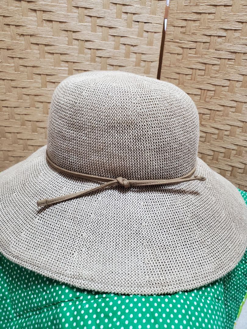 お値下げしました　サンバリア100 リネン・サーモハット