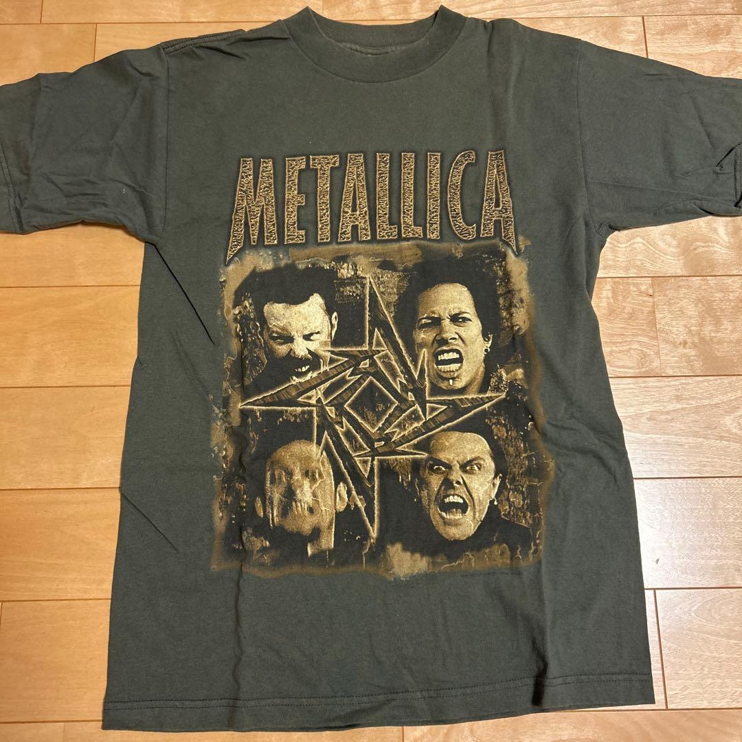 LLICA メタリカ　ツアーTシャツ Mサイズ　カーキ