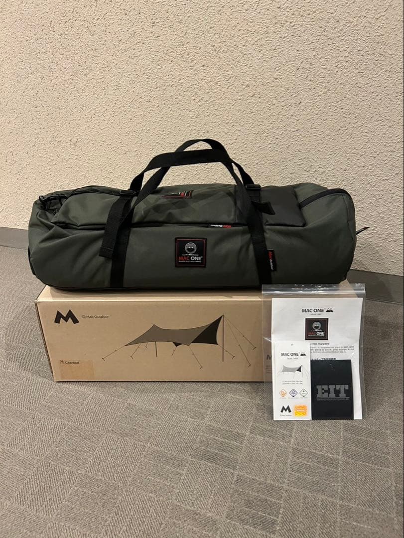 すたきゃんぷ マックワン ヘキサタープL アームドグリーン