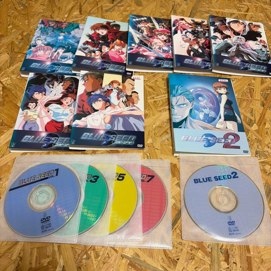 全8巻 BLUE SEED ブルーシード +OVA DVD レンタル落ち