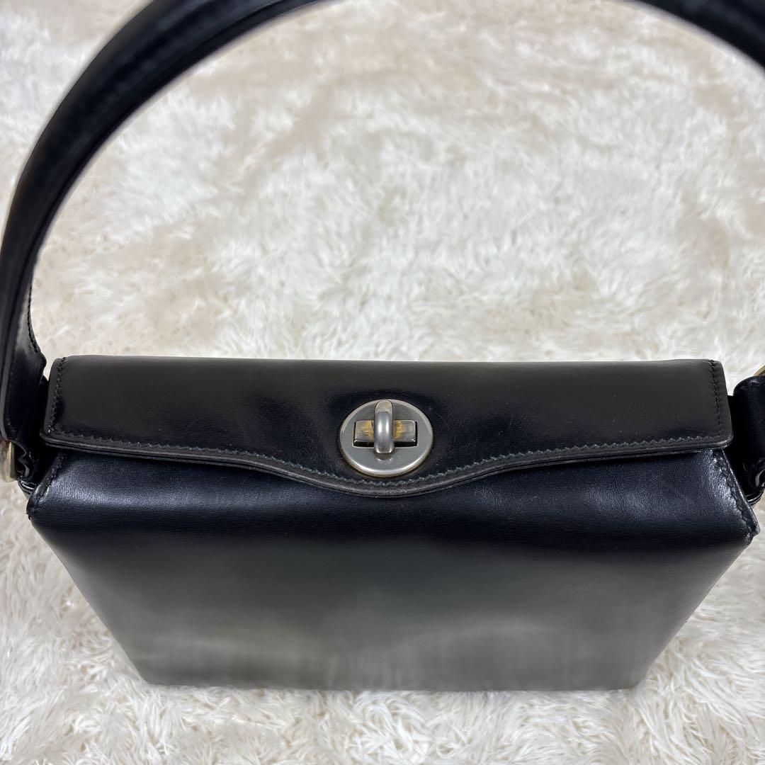 GUCCI グッチ ハンドバッグ フォーマルバック ターンロック レザー