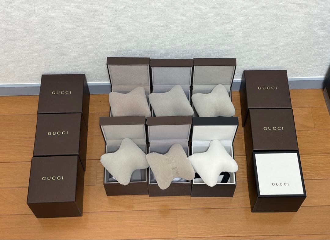 GUCCI 腕時計 空箱　6個