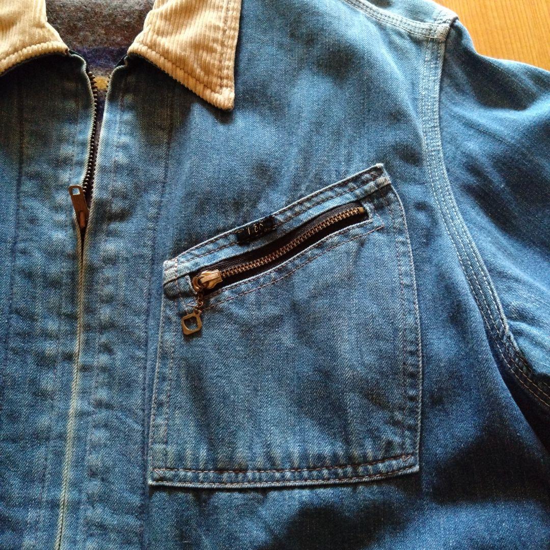 Lee 191-LB デニムジャケット 裏地ブランケット付き