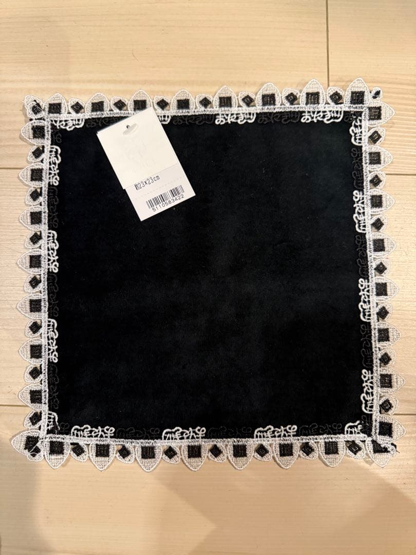 新品　近沢レース　和レース　ハンカチ　4枚　どすこい　富士山　茶道　おにぎり