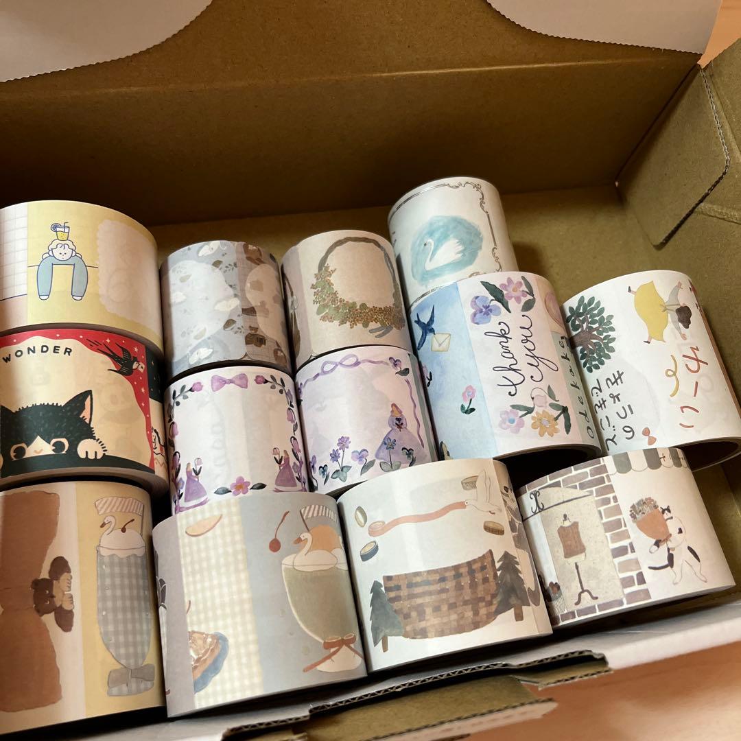 Y*A様 手紙社　ロール付箋　トビマツショウイチロウ　キンイロヒトデ　オビワン