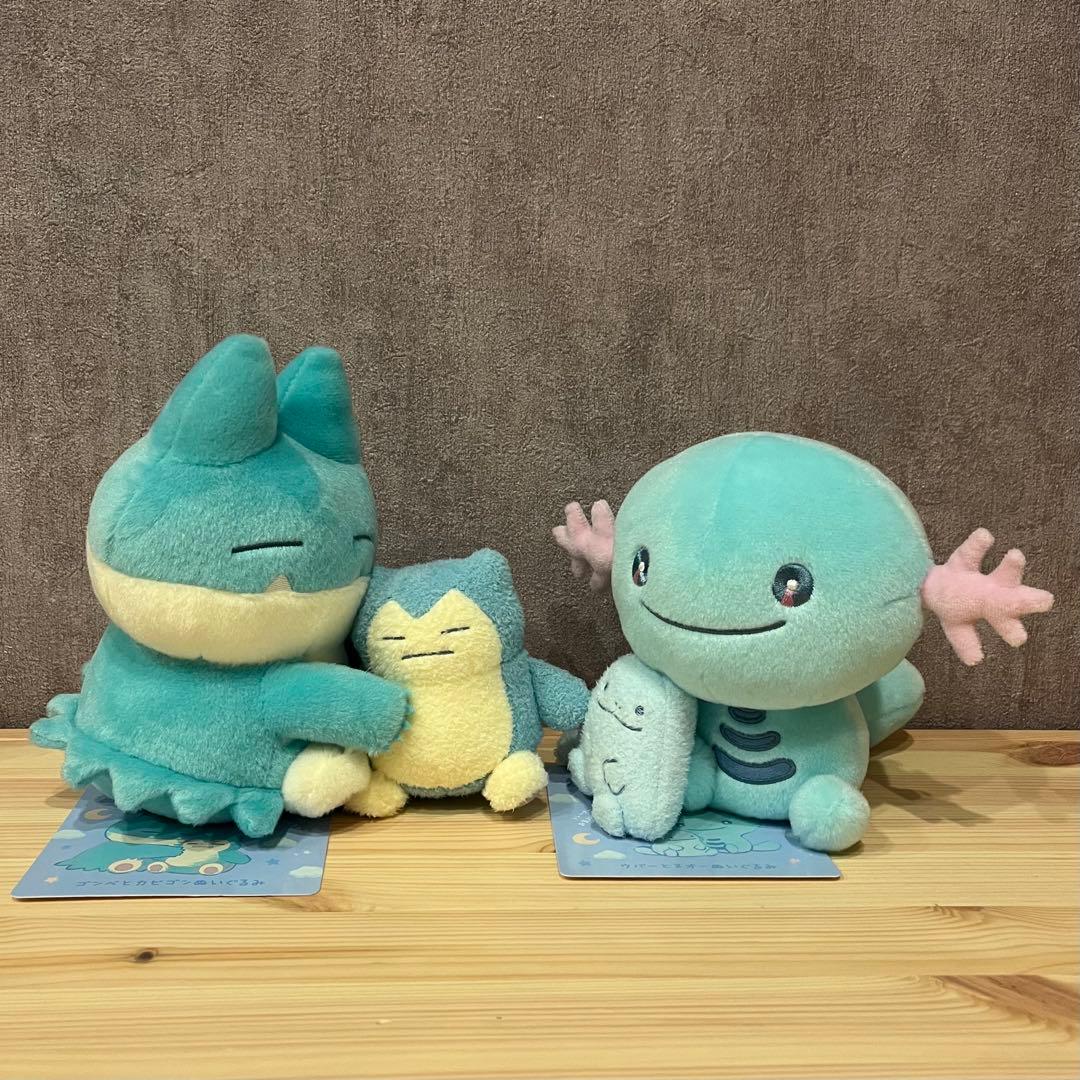 ポケモン ゴンベ カビゴン ウパー ヌオー ぬいぐるみ 2点セット