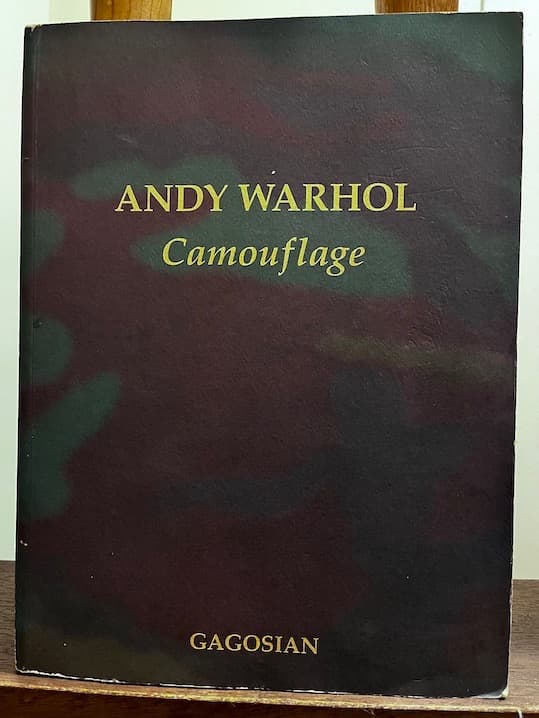 アート・デザイン・音楽 Andy Warhol Camouflage