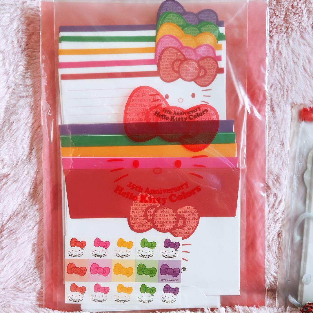 希少レア　ハローキティ　平成レトロ　レターセット　メモ　ノート