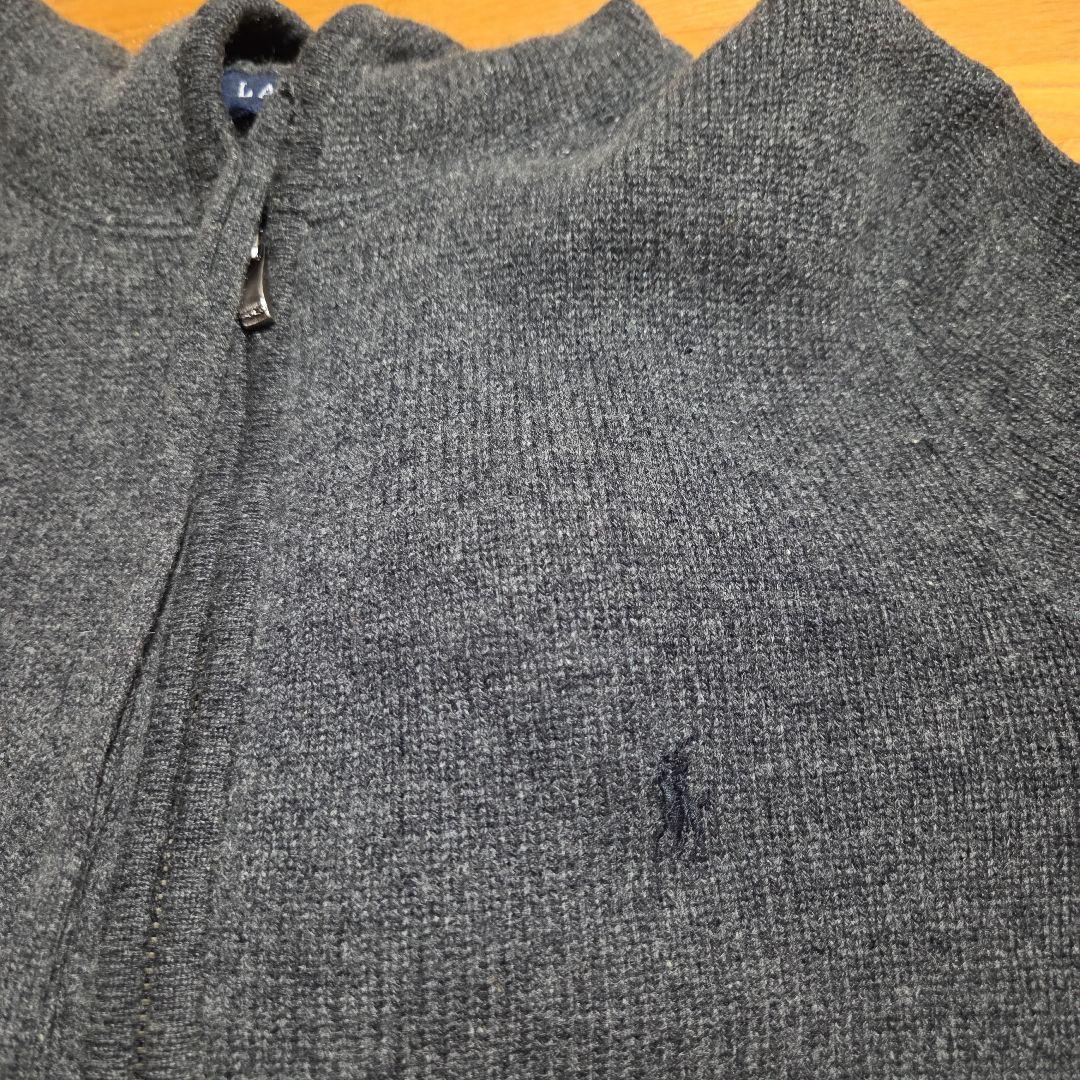 Ralph Lauren カシミア混ニット　ラルフローレン　フードパーカー