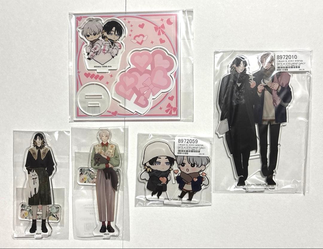 5点セット ピンクハートジャム しっけ